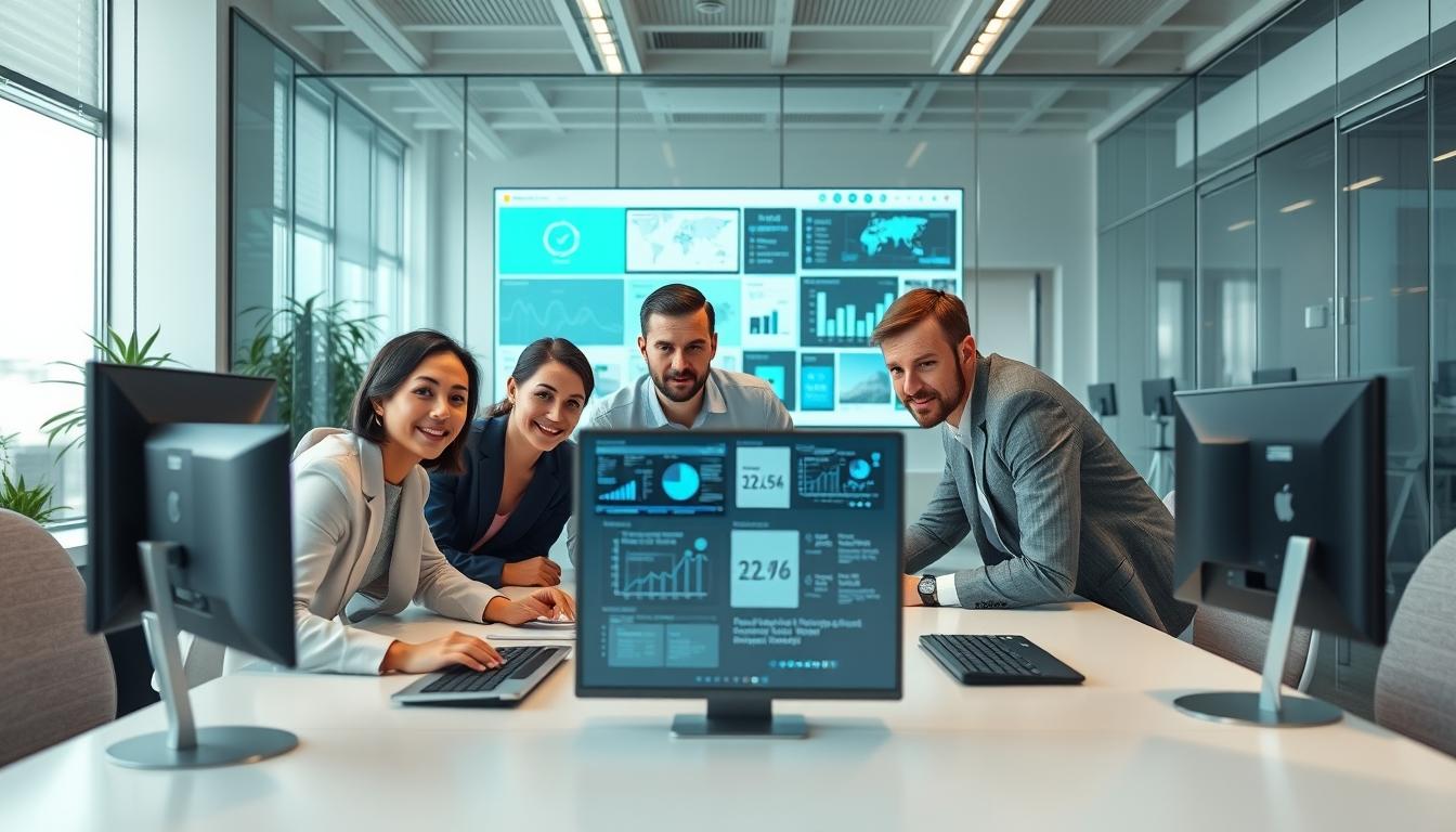 Business data analysis and visualization systems